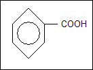 Kwas benzoesowy - wzór chemiczny Kwas benzoesowy - wzór chemiczny