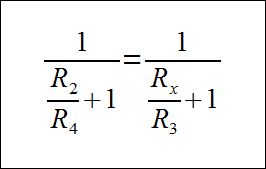 Mostek Wheatstone'a - wyprowadzenie wzoru na rezystancj� Rx
