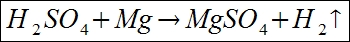 Reakcja roztwarzania magnezu w kwasie siarkowym Reakcja roztwarzania magnezu w kwasie siarkowym
