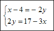 Uk�ad r�wna� - przyk�ad 1