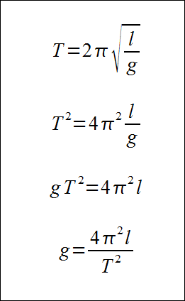 Wahad�o matematyczne - wz�r na g